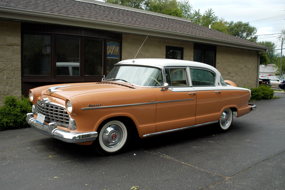 This 1955 Hudson Hornet had been everywhere as the customers tried to get it