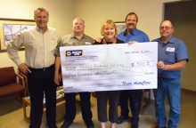 AutoCare Group Gives Donation to Local Cause